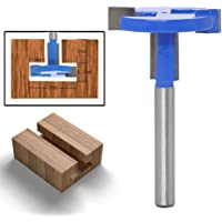 Gasea 1-4 Pulgada Vástago de Acero de la Manija del Cortador T-Slot- Madera Cortador De Fresado-Borde Recto T-Cuchillo…